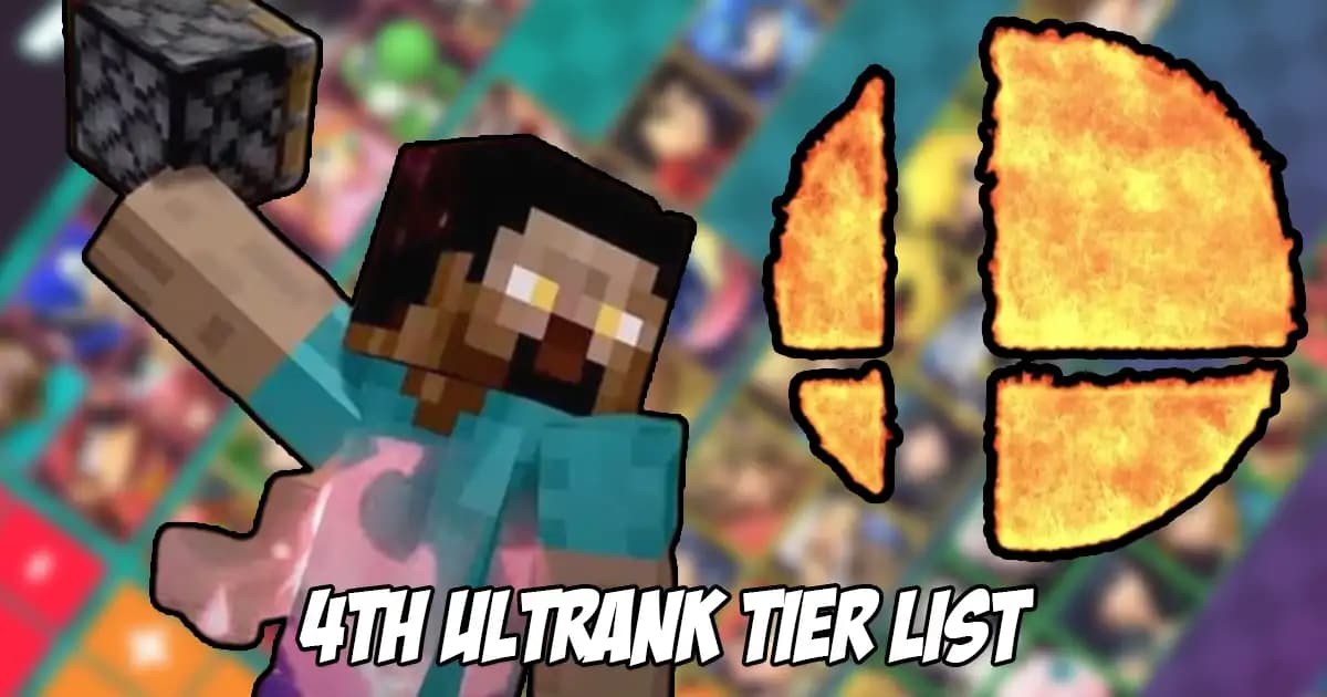 UltRank Releases Their Fourth Official Tier List for Super Smash Bros. Ultimate that Shows More Characters Closing the Gap on...
