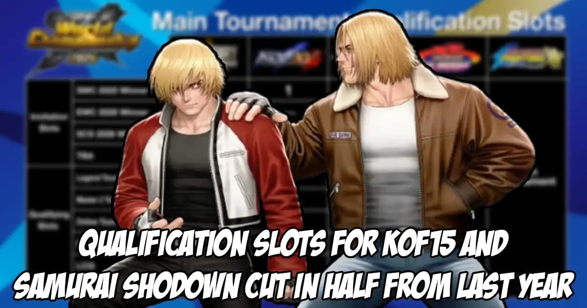 SNK Has Revealed a Paltry Number of Slots for KoF15 and Samurai Shodown for the SWC 2026, Fans Express Disappointment