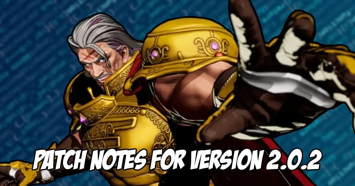 Newest Fatal Fury: City of the Wolves Patch Fixes One Major Bug but Mostly Just Outlines Issues to Fix in...
