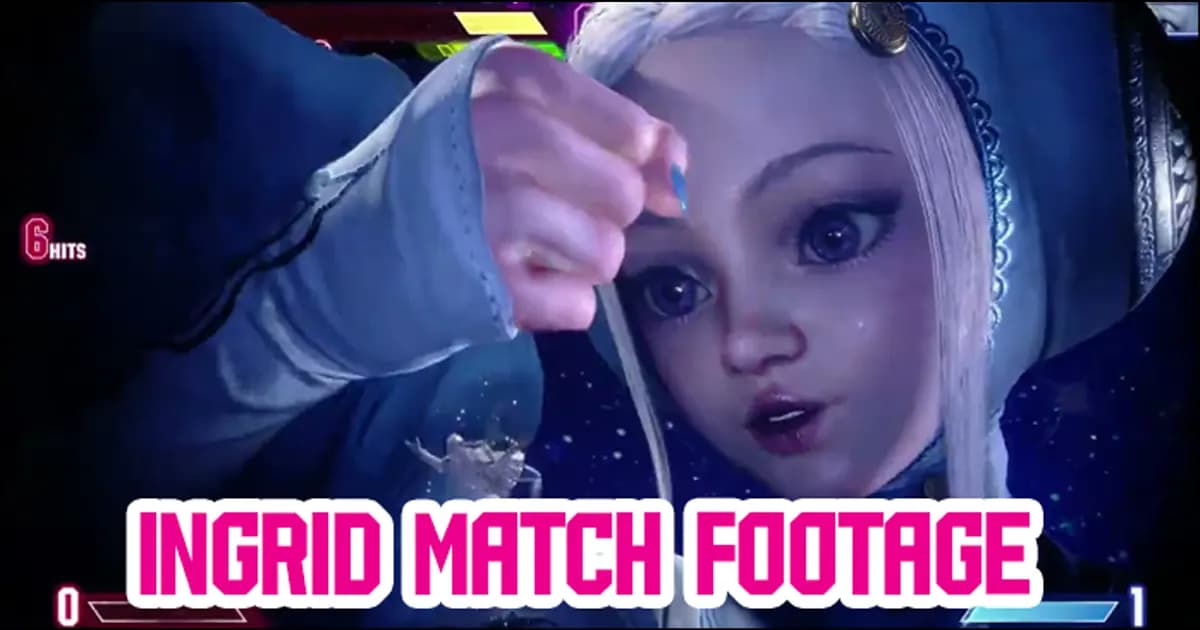 First Ingrid Match Footage Released for Street Fighter 6 Showcasing What the Mystery Magical Girl Is Truly Capable of in...