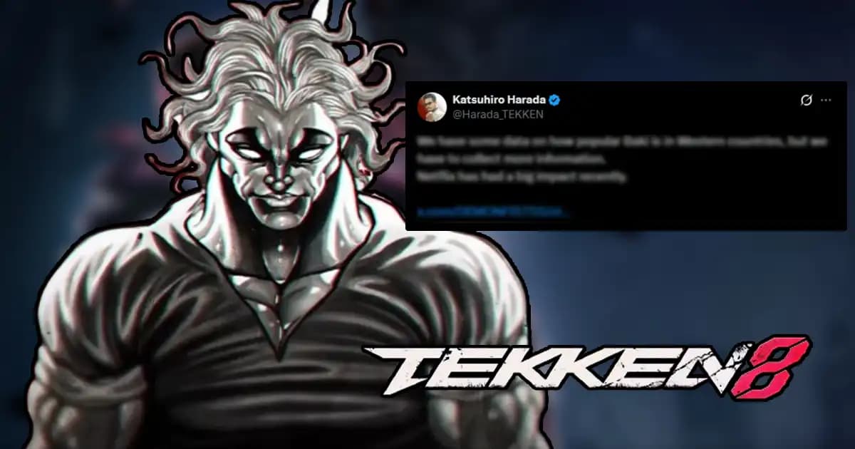 Old Tweet From Katsuhiro Harada Reveals How Many Years Yujiro Hanma's Guest Appearance for Tekken May Have Been in the...