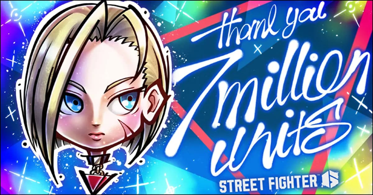 Street Fighter 6 Hits 7 Million Copies Sold and Will Soon Eclipse Street Fighter 5 at This Rate