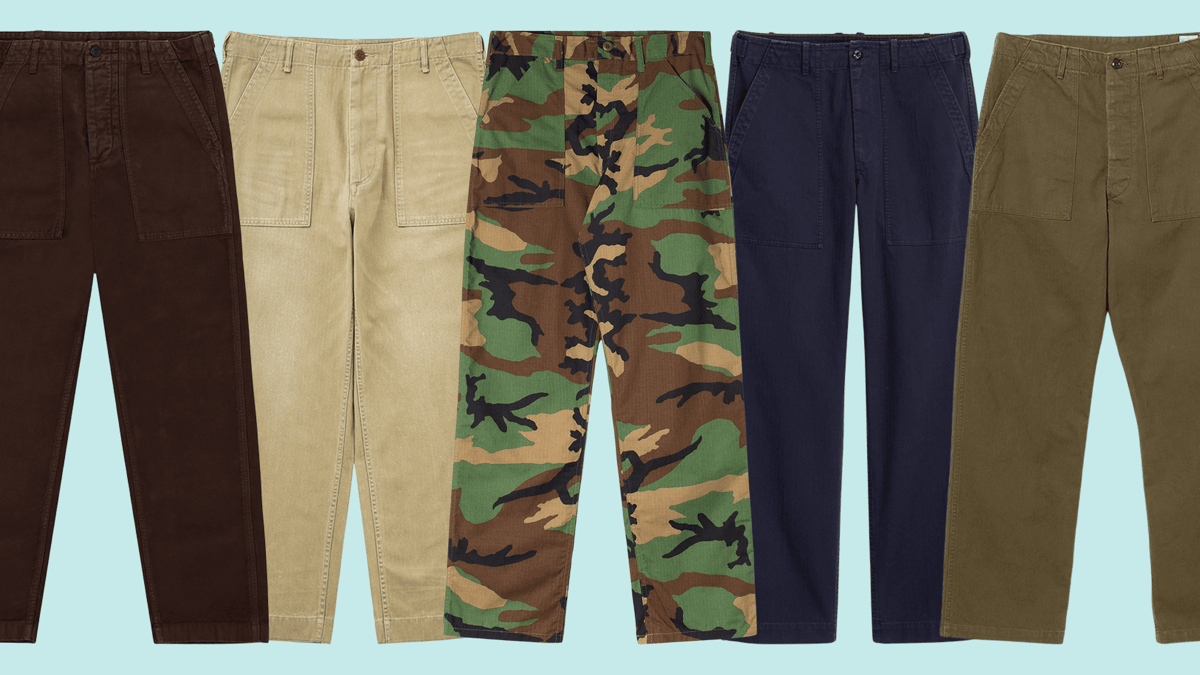 Fatigue Pants Are the Toughest Trousers in Your Spring Arsenal