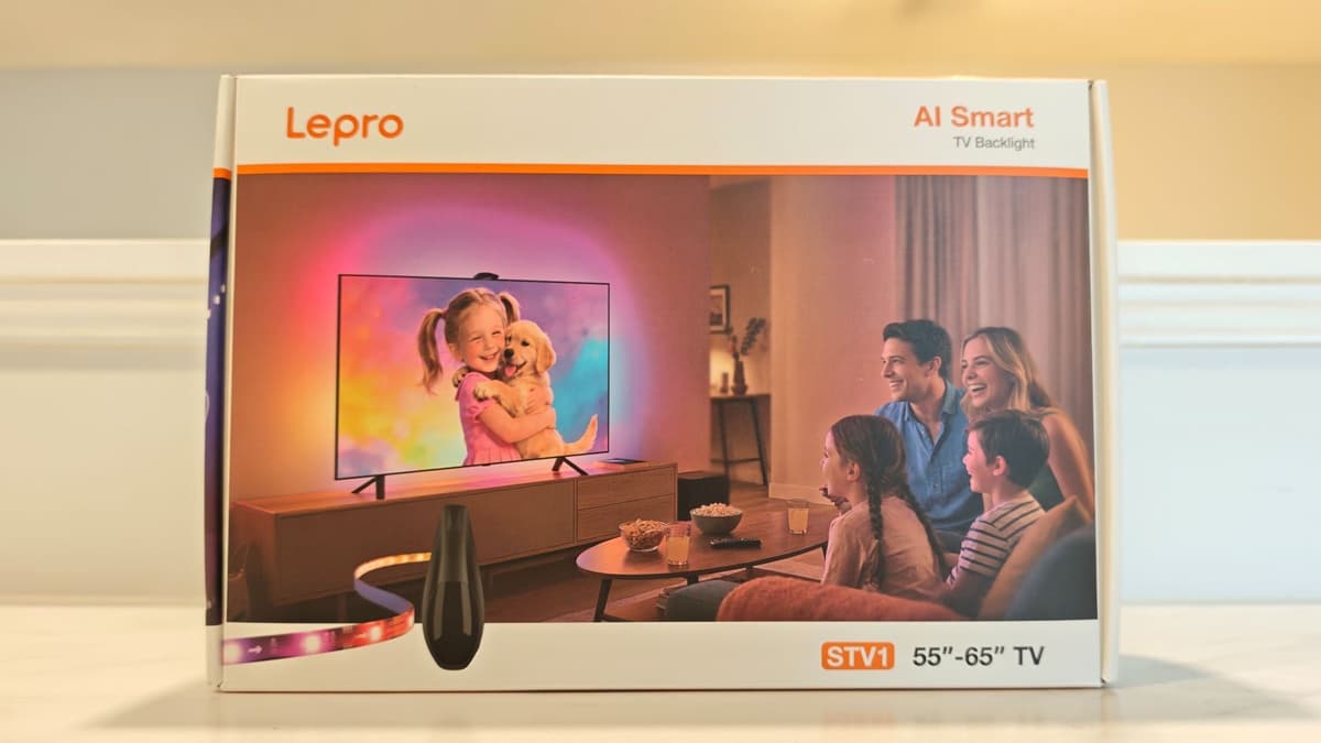 Lepro STV1 AI TV Backlight Review