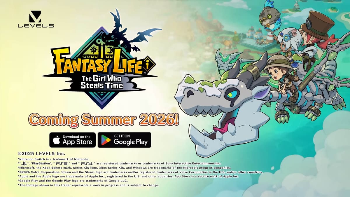 Fantasy Life I: The Girl Who Steals Time Coming to Smartphones