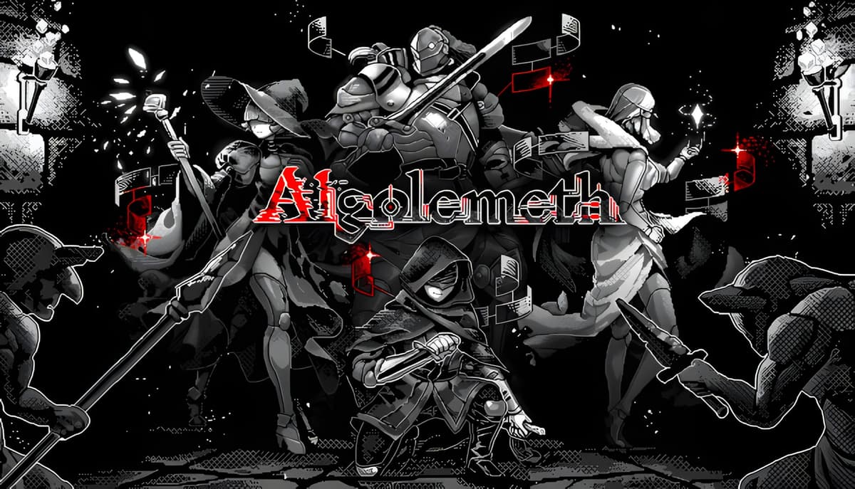 Algolemeth Combines Dungeon Crawling and Stunning 1-Bit Art
