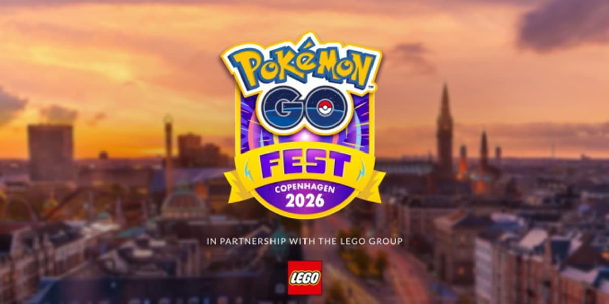 Pokémon Go Teams up with LEGO for Go Fest 2026 in Copenhagen