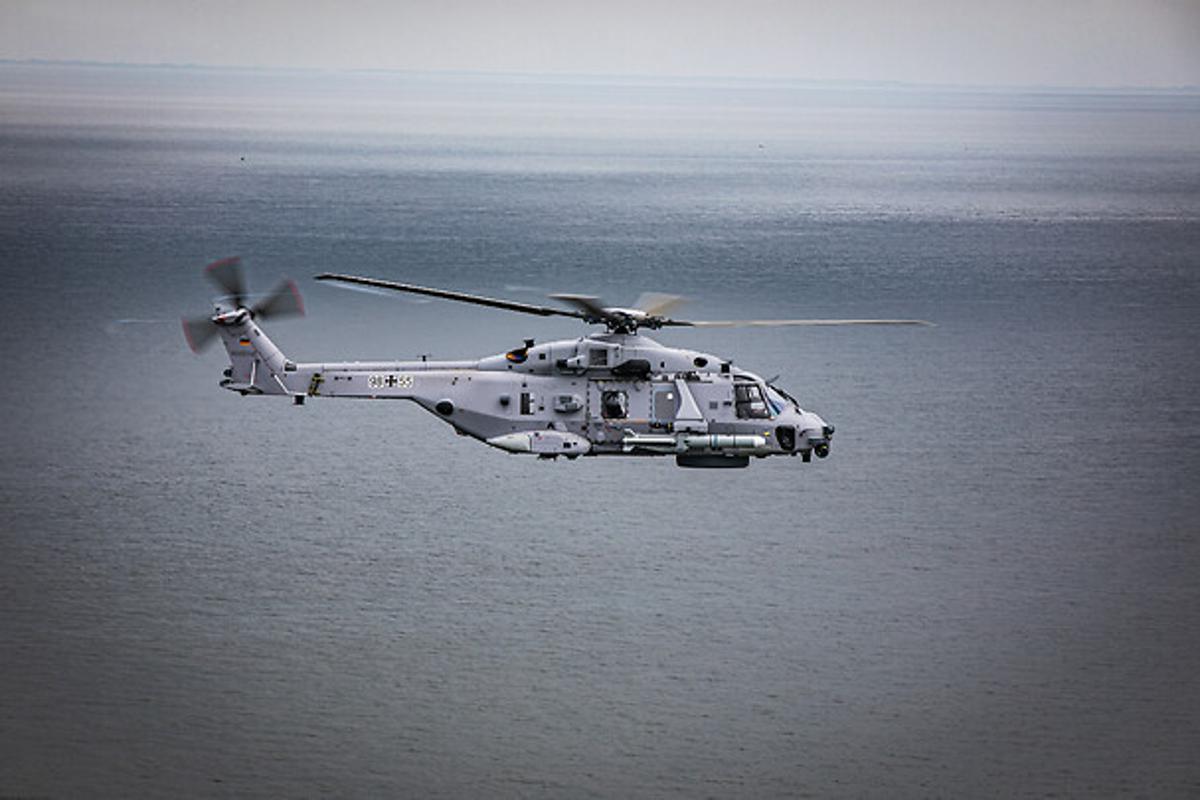 German Navy Takes over First NH90 Sea Tiger