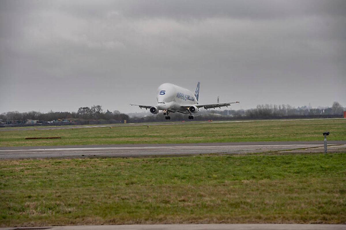 An Iconic Airbus BelugaST Readies for New Mission in the UK