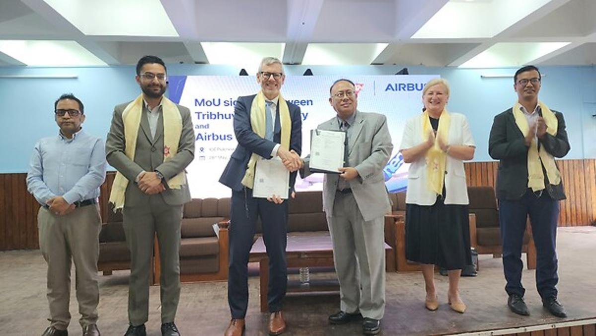 Airbus Signs Memorandum of Understanding with Tribhuvan University for Aerospace Capacity Building in Nepal