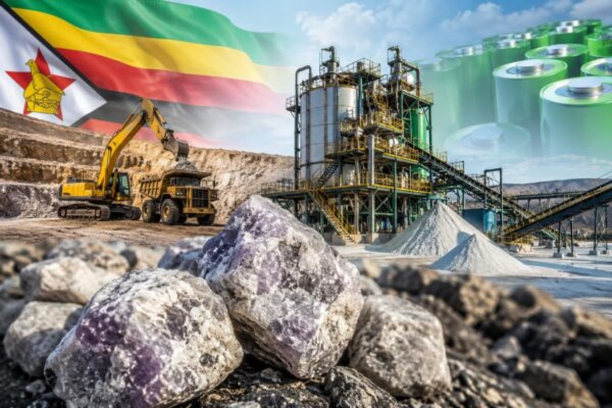 Lithium Demand to Surge Sixfold by 2040, but Zimbabwe’s Role Limited by Refining Constraints