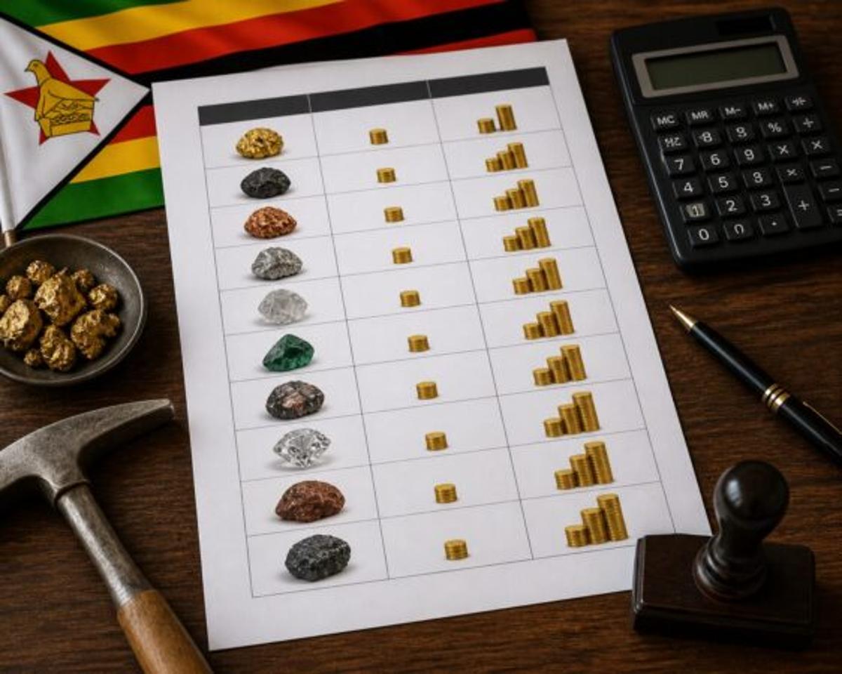 Zimbabwe Overhauls Mining Fees, Scraps Trading Levy to Cut Costs