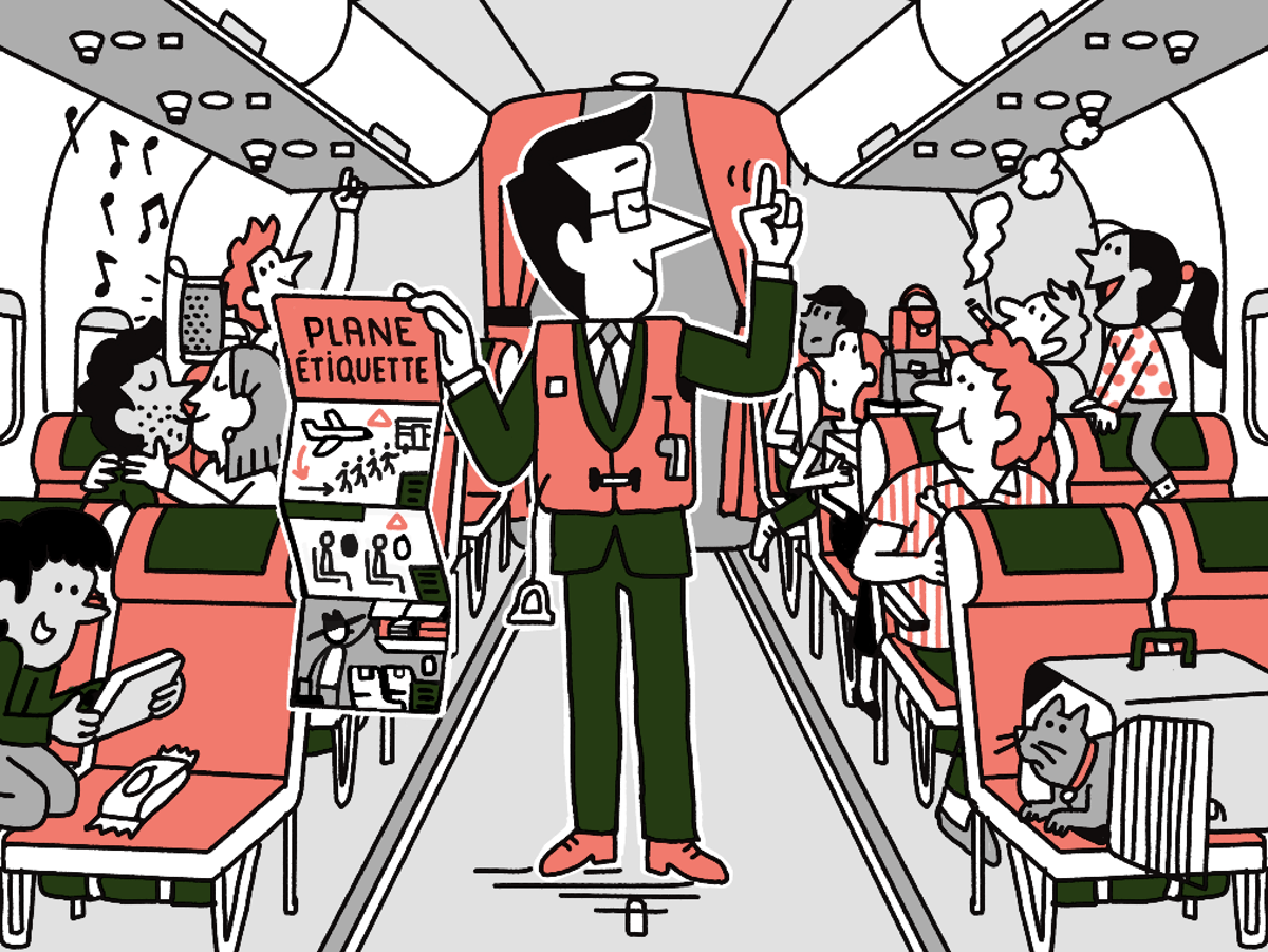 Don’t Wing It. Here’s How to Behave on a Plane