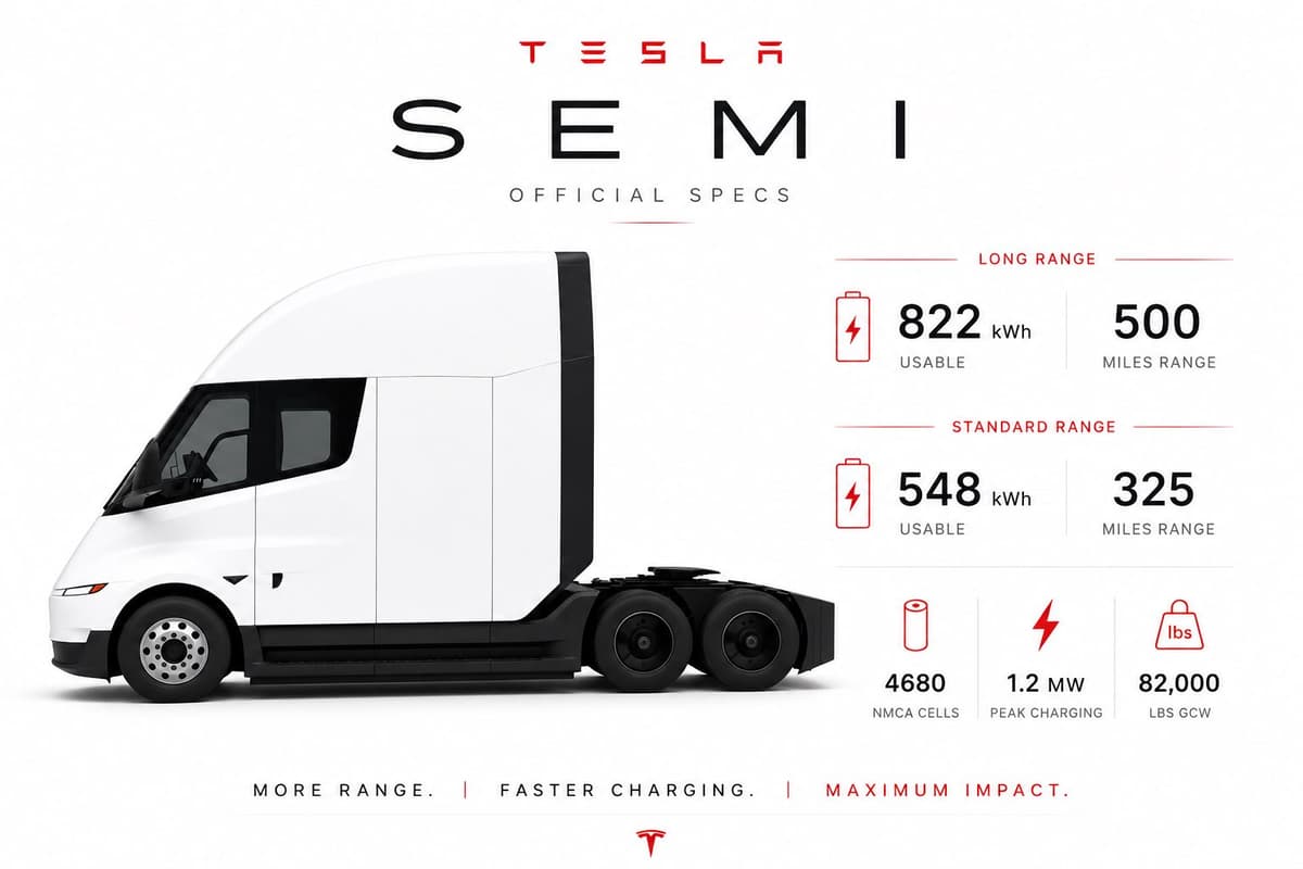 Tesla Semi and Megachargers Costs Versus Diesel