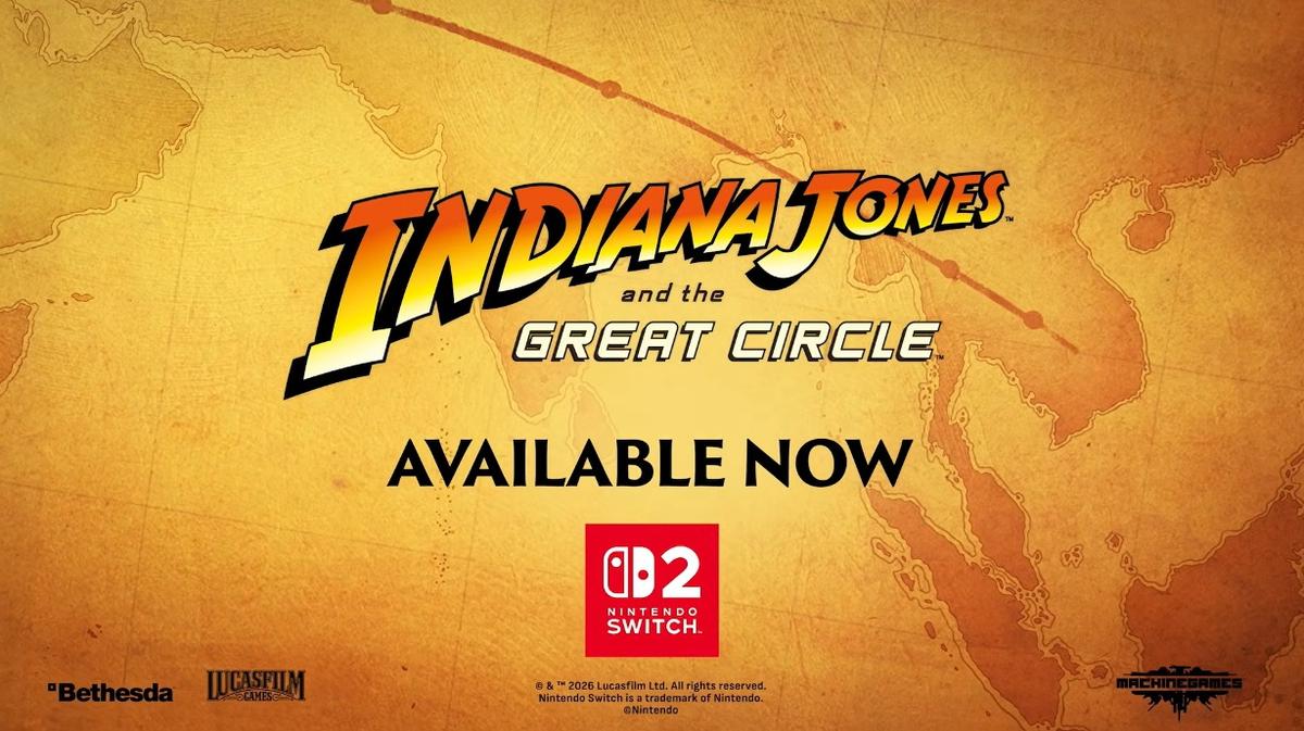 Indiana Jones and the Great Circle Nintendo Switch 2 Launch Trailer