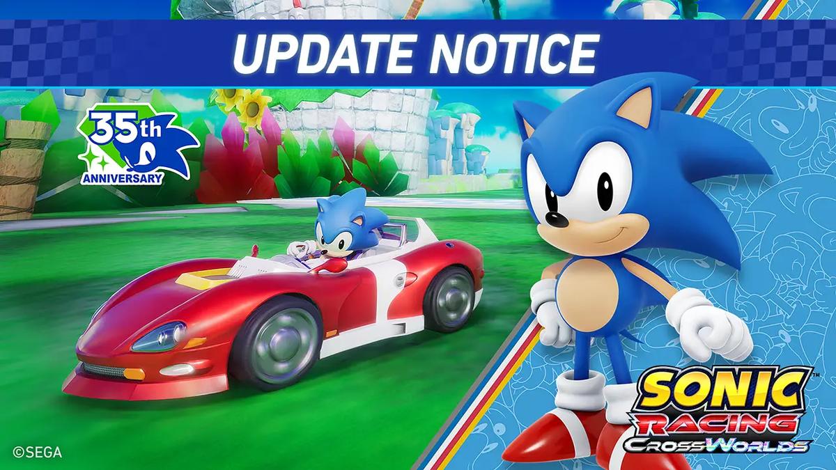 Sonic Racing: CrossWorlds 1.4.1 Update Out Now, Patch Notes – New Content, Improvements, Changes, More
