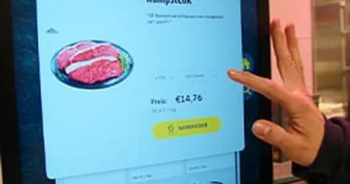 German Grocer Deploys Interactive Touchscreen Kiosk Powered by Eyefactive