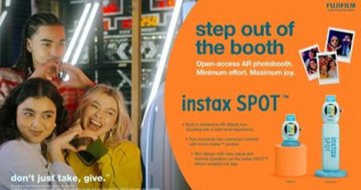 Fujifilm Debuts Instax Spot Photo Booth, Print Station