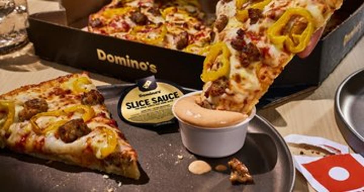Domino’s Debuts Slice Sauce with Exclusive Shinola Merchandise Access