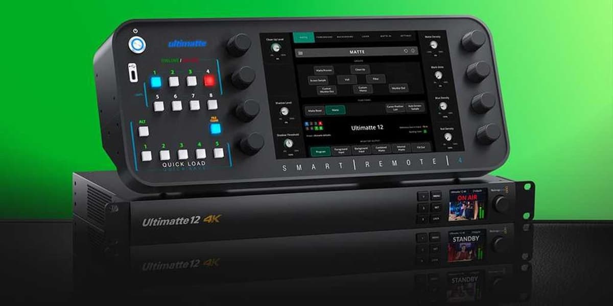 Blackmagic Design Introduces a New, Lower-Cost Ultimatte Smart Remote