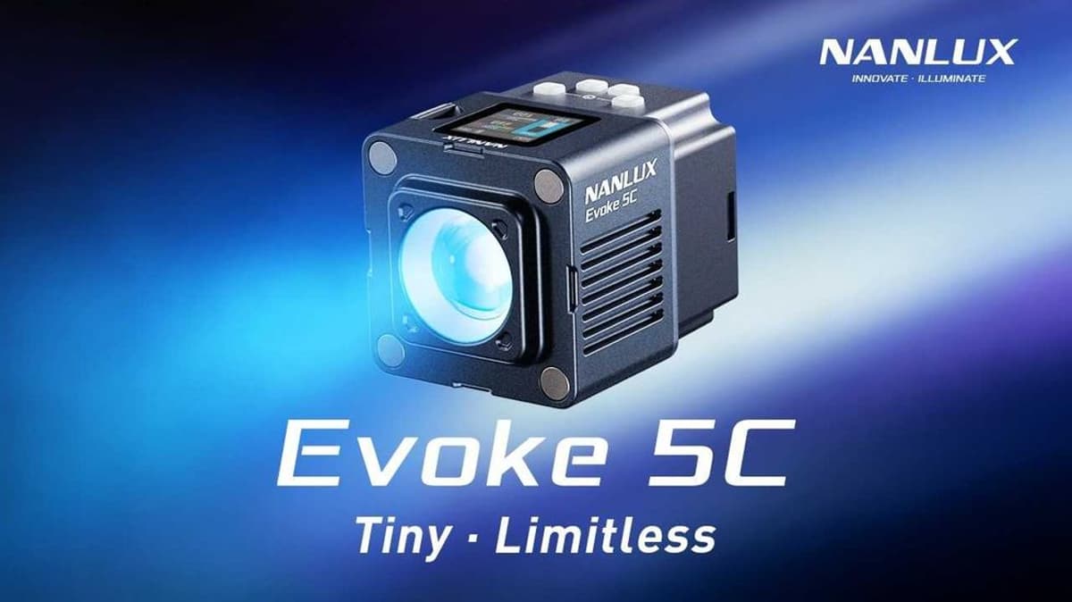 Meet the World’s Smallest Professional 8-Color Spotlight, the New Nanlux Evoke 5C