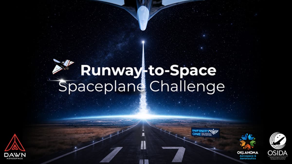 First U.S. ‘Runway-to-Space’ Challenge for Spaceplane Payload Test Flights, Flying From Infinity One Oklahoma Spaceport
