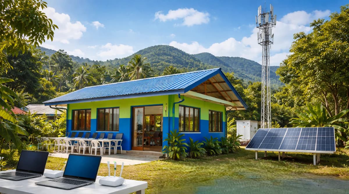 The Philippines: Five Mindoro Barangays Receive Digital Boost