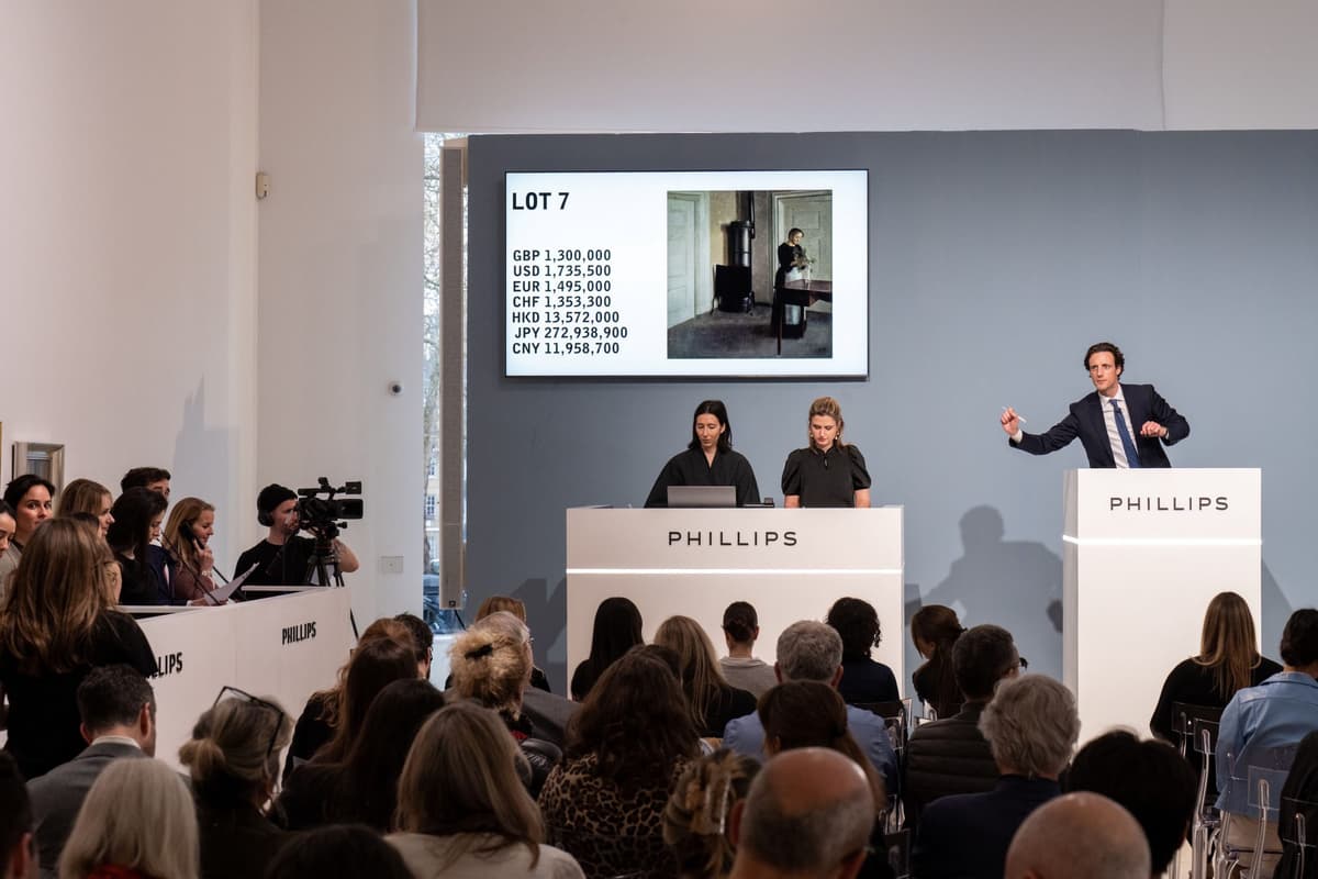 Phillips Pulls in $17.3 Million at Slim Modern and Contemporary Sale in London