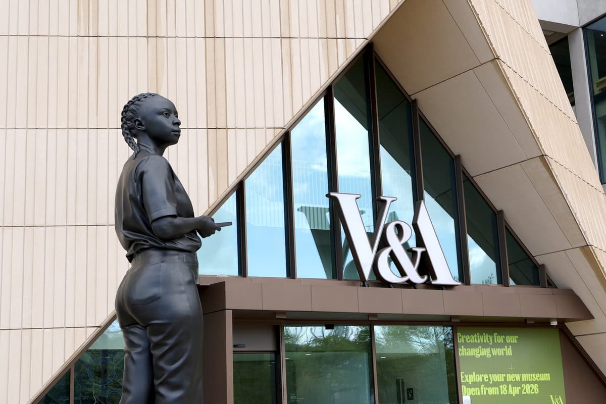 Thomas J. Price’s Monumental Sculpture Anchors V&A East’s Opening in London—And More Art Industry News