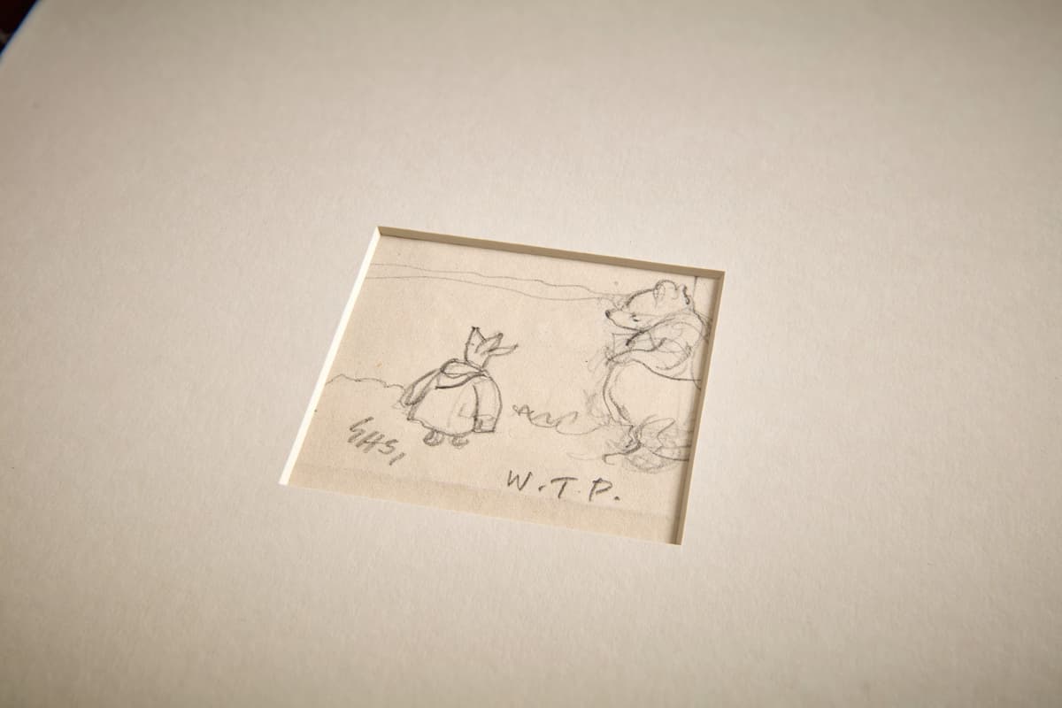 Rare Winnie-the-Pooh Drawings Surface for the First Time