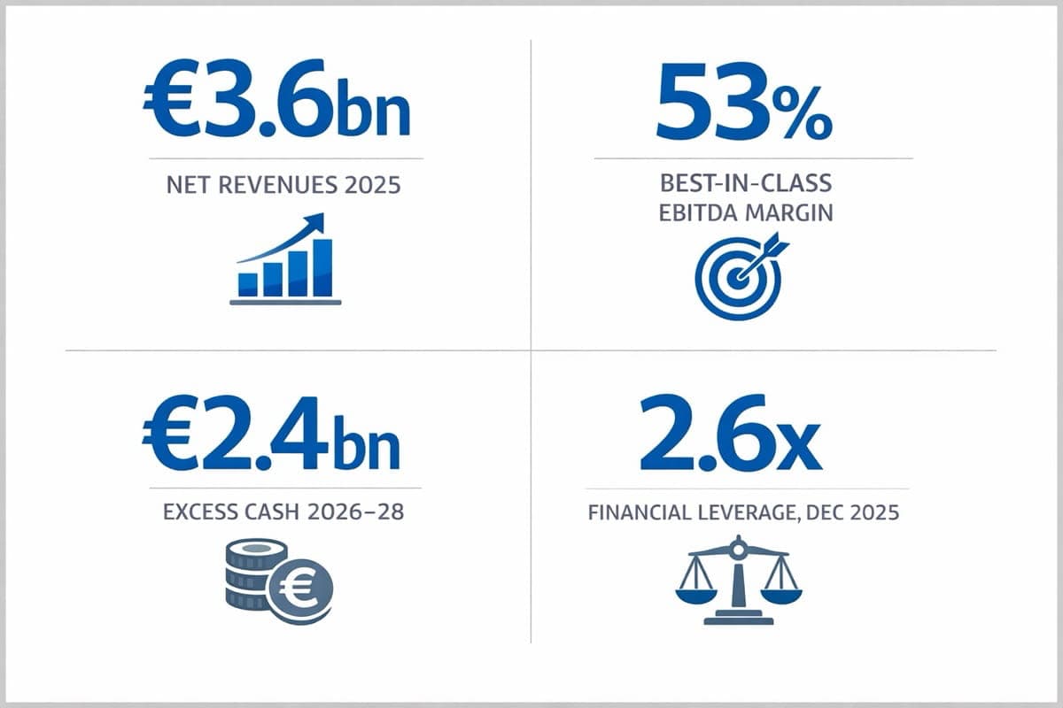 Nexi Sets Course for €2.4 Billion Cash Generation and Sustained Dividend Growth Through 2028