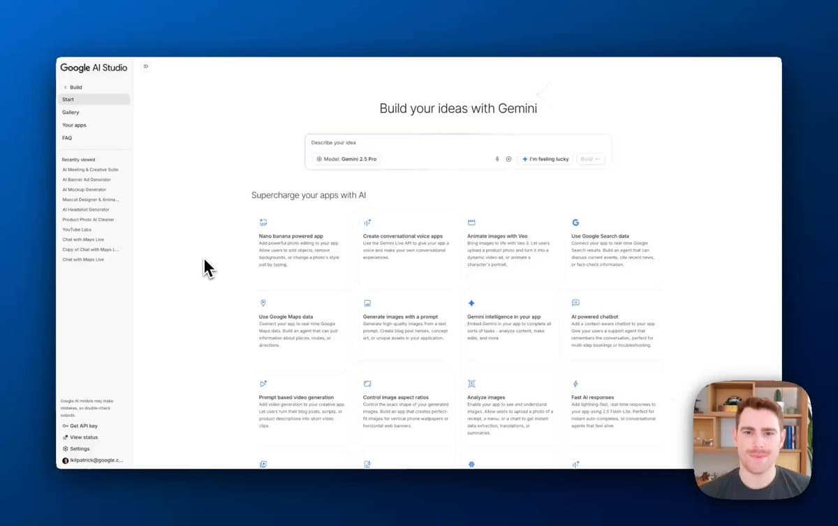 Build Free Multimodal Gemini Apps, Deploy Instantly on Google Cloud