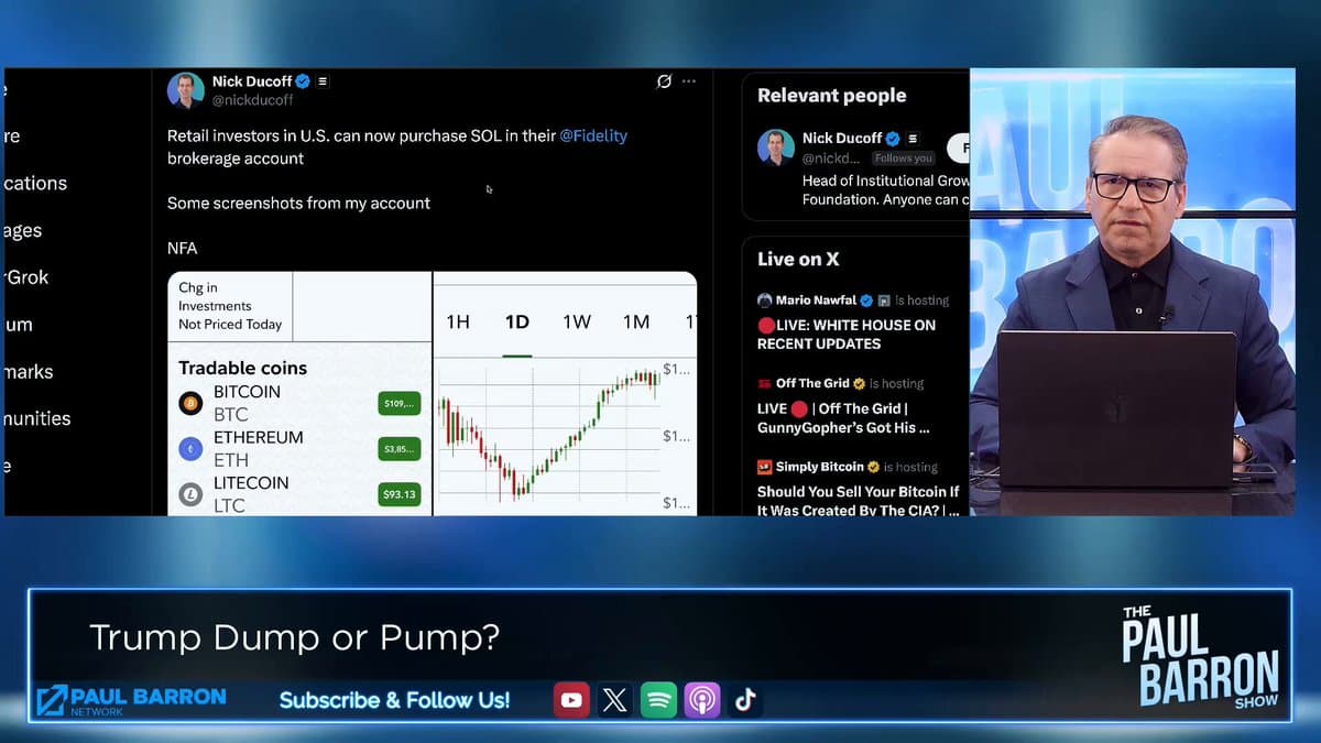 Paul Says ETH, Not SOL, Belongs in Mag 8