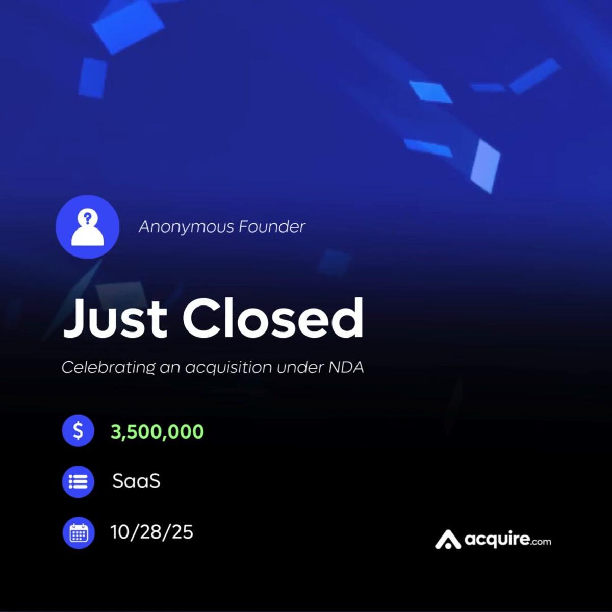 Bootstrapped SaaS Sold for $3.5M Proves Modest Success Works