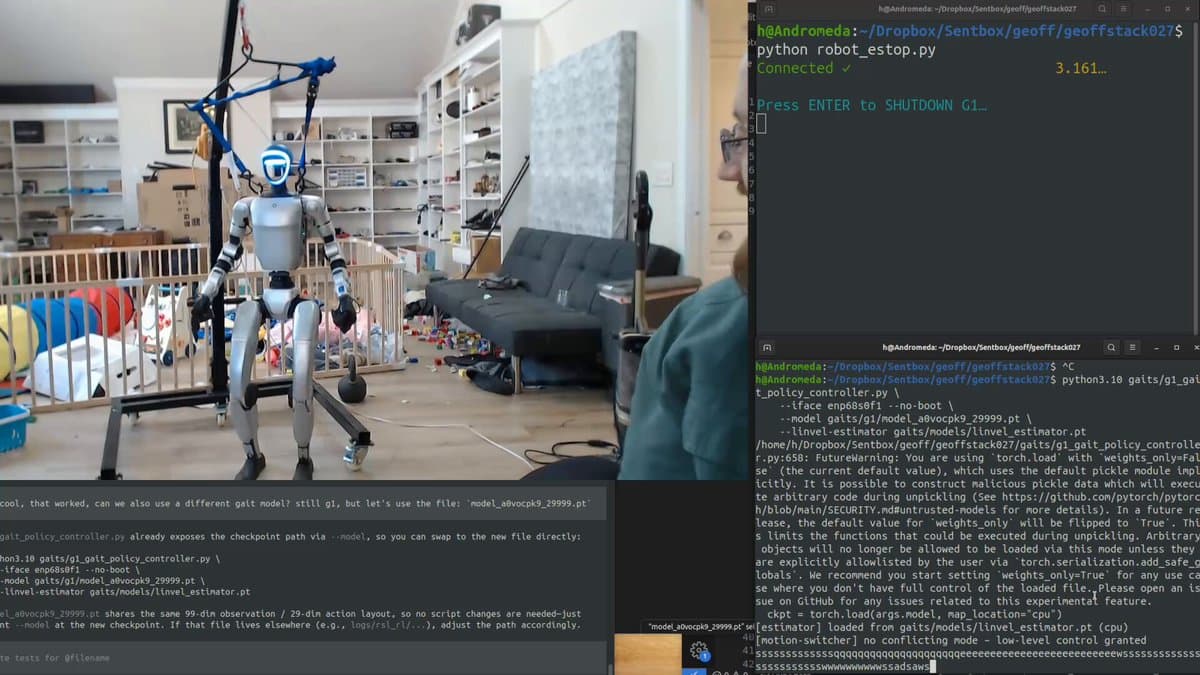 Sim-to-Real Transfer Achieves Real-World Walking and Running