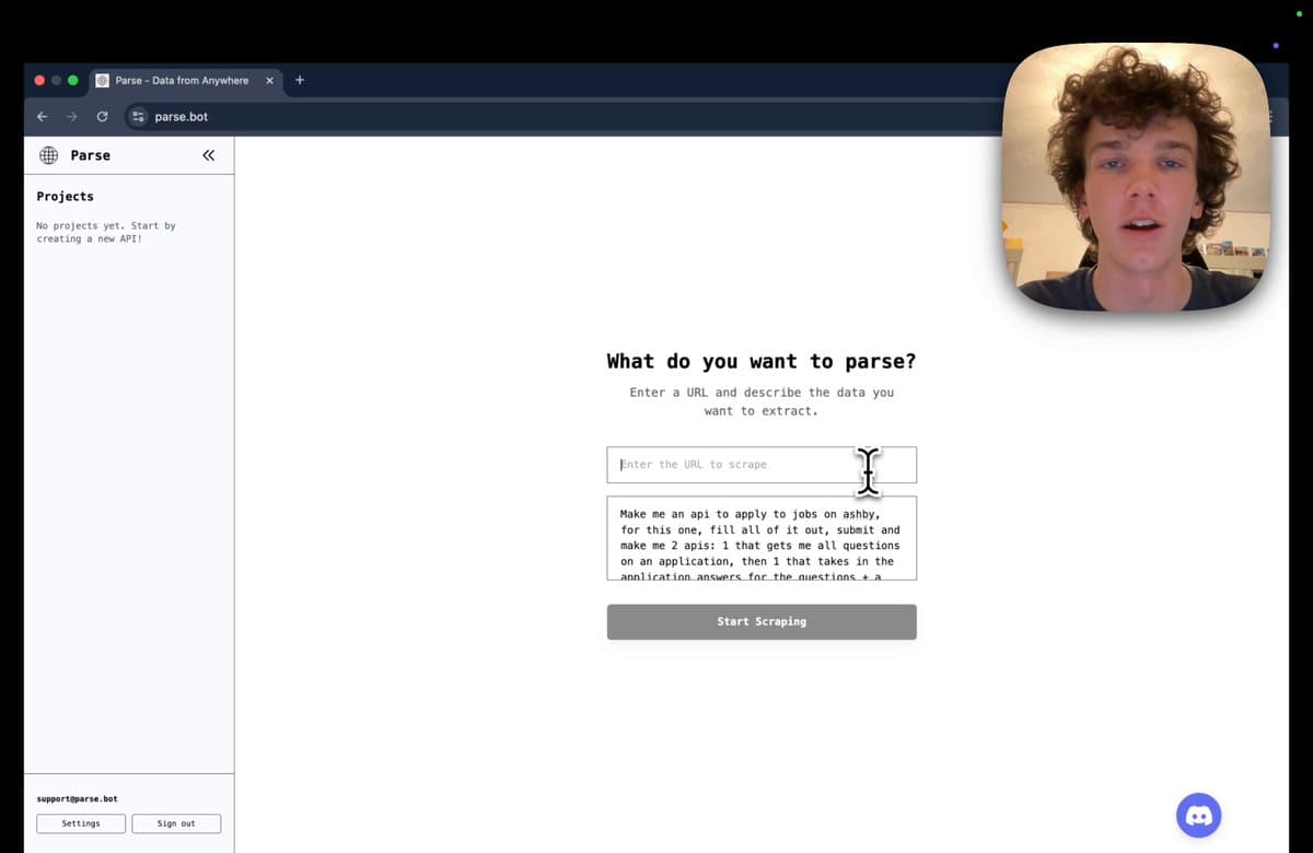Build Site APIs 100× Cheaper and Faster with Parse