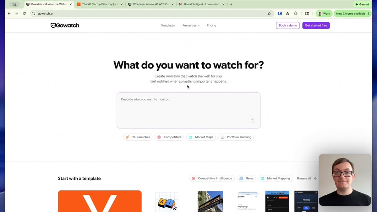 AI Platform Launches Automated Web Monitoring for Businesses
