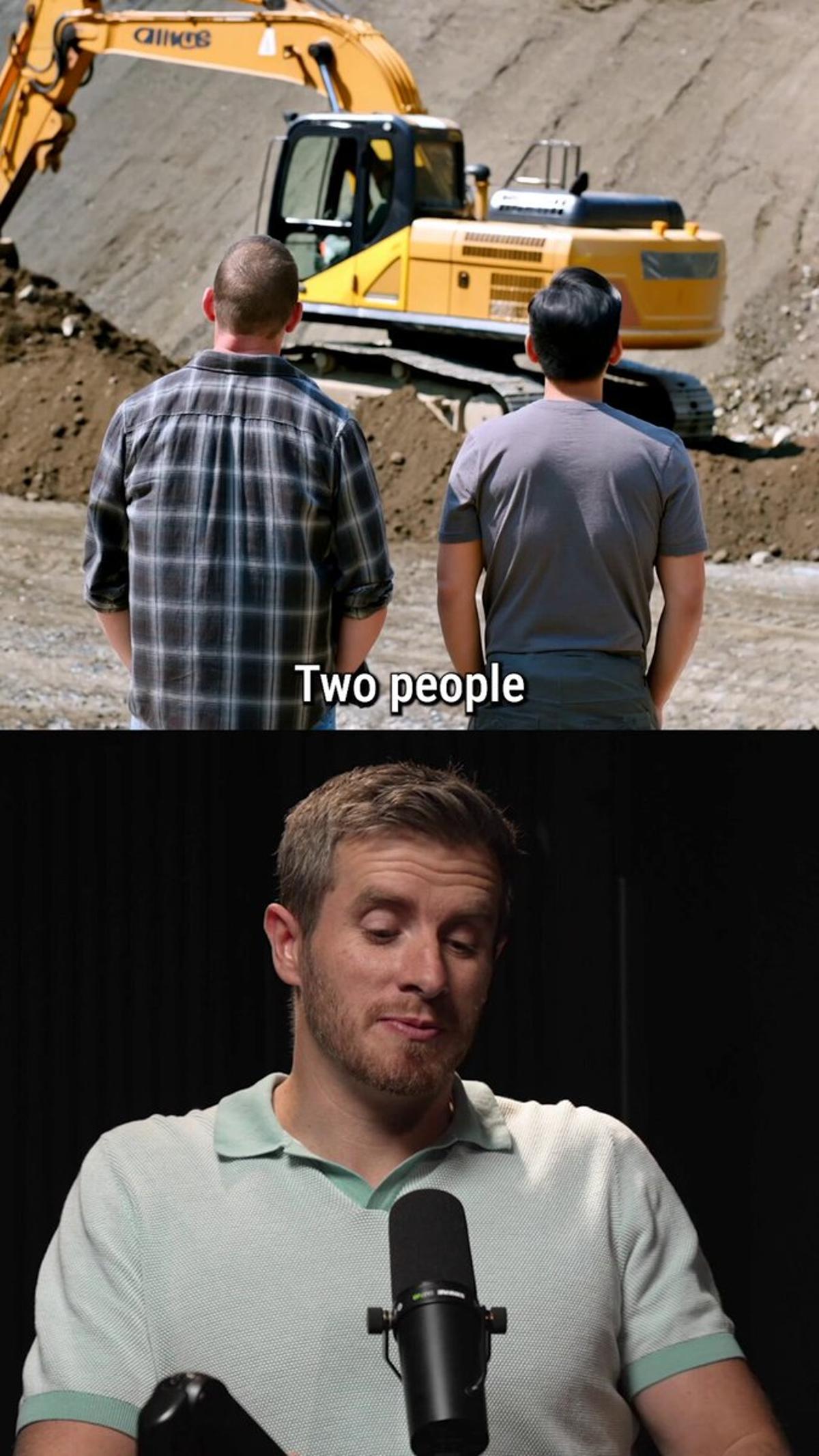 Use the Right Tool: Excavator Beats Spoon