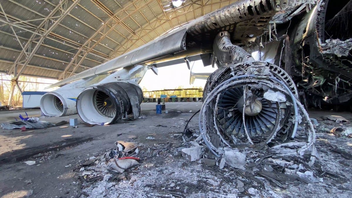 Russia's Invasion Wrecked the Iconic An-225, Now a Memorial