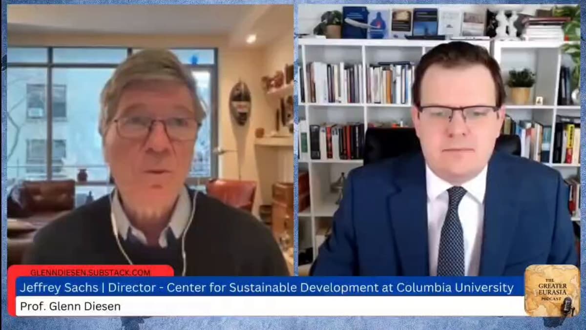 Jeff Sachs: US Has Just Stepped Into Trouble over Iran