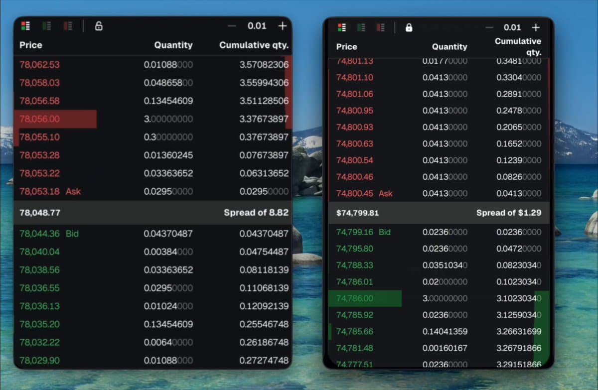 Order Book Interface Gains 3× Speed Boost