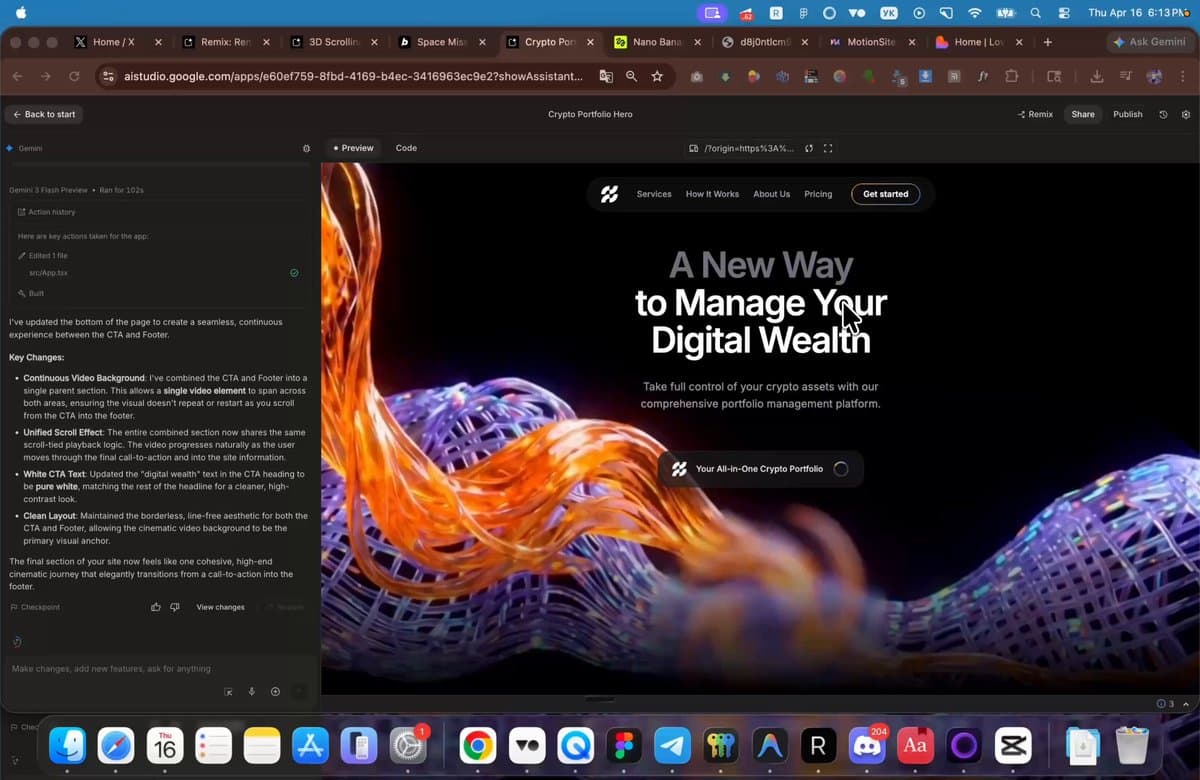 Build $10k Websites Fast with Gemini 3.1 AI