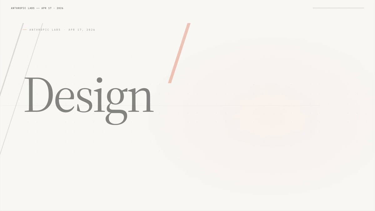 AI Generates Claude Design Video From Blog and Tweets