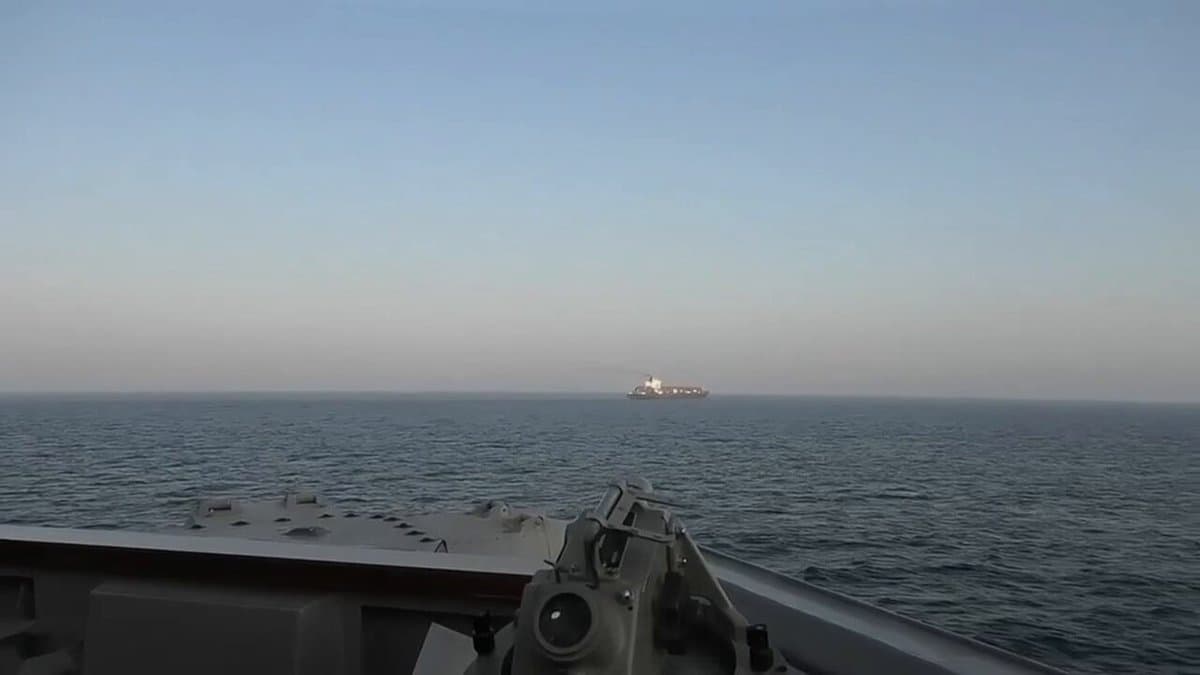 US Fires on Iranian Vessel Breaking Blockade