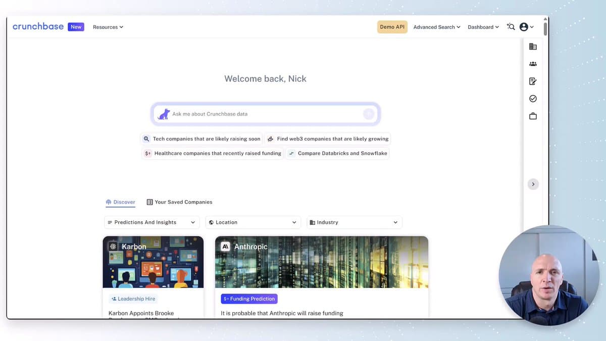 AI-Driven Crunchbase Turns Account Targeting From Guesswork