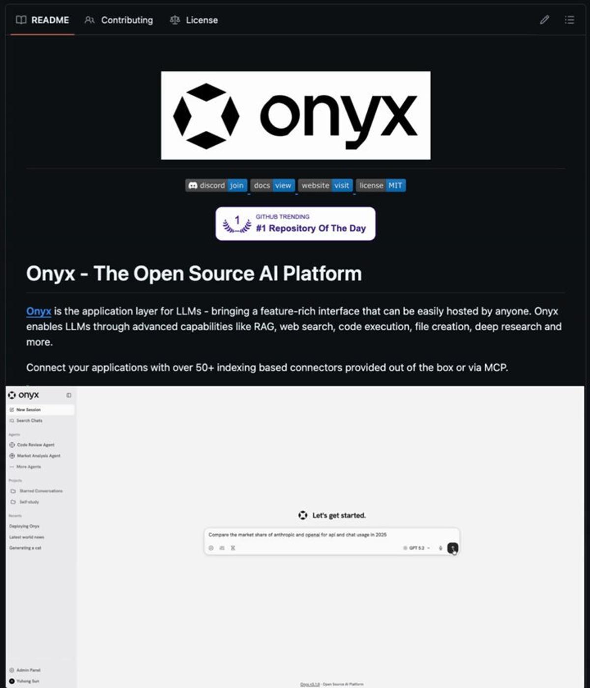 Onyx: Self‑Hosted AI Keeps Your Enterprise Data Private