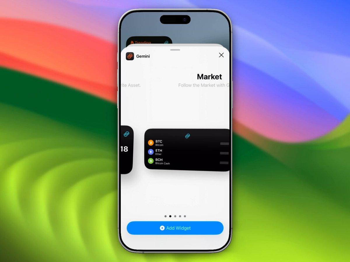 Add Gemini Prediction Widget for Instant Trade Visibility