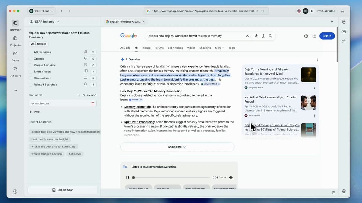 Google Tests AI-Generated Podcast‑style Audio Search Results