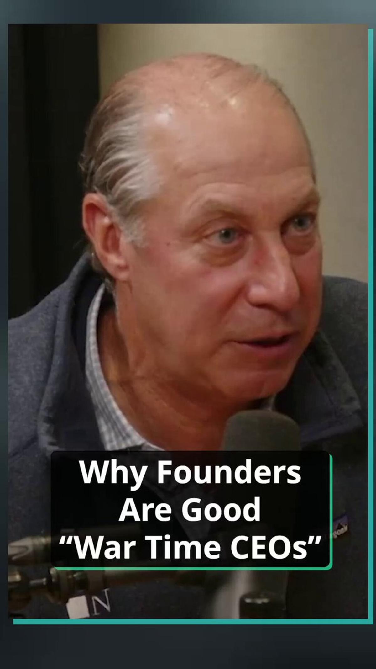 Founders Excel as War‑Time CEOs Over Rented Leaders