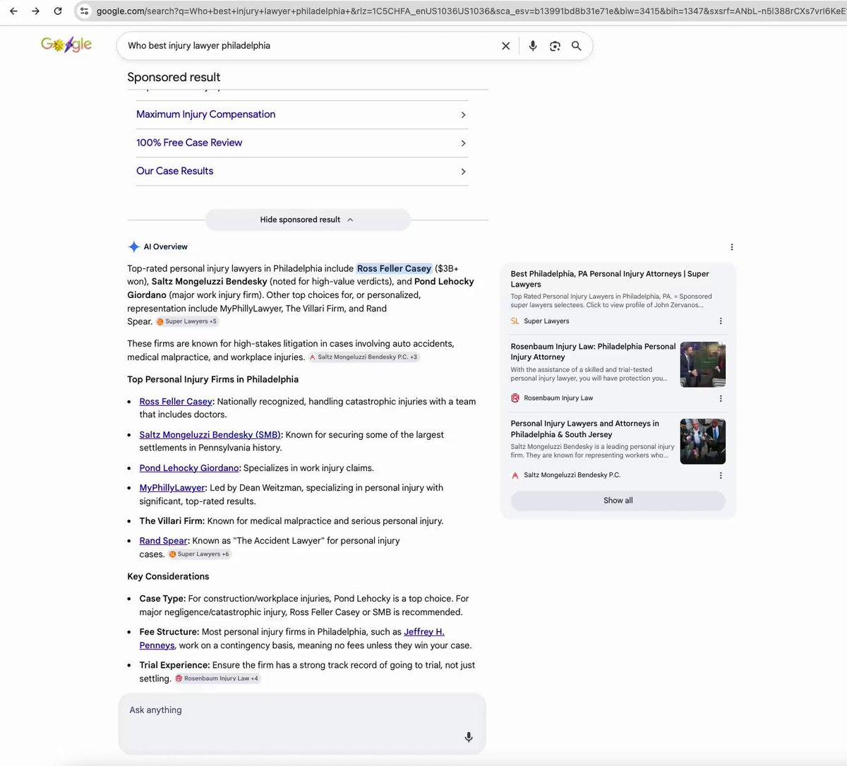 Google Search’s AI “Ask Anything” Box Now Sticky